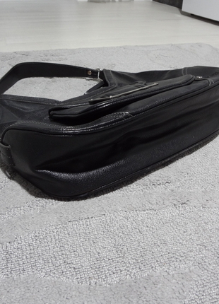 l Beden Nine West Siyah Kol Çantası