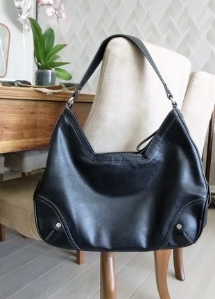 l Beden siyah Renk Nine West Siyah Kol Çantası