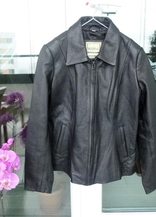 Jubba Hakiki Deri Ceket Siyah XL