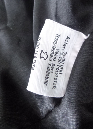 xl Beden Jubba Hakiki Deri Ceket Siyah XL