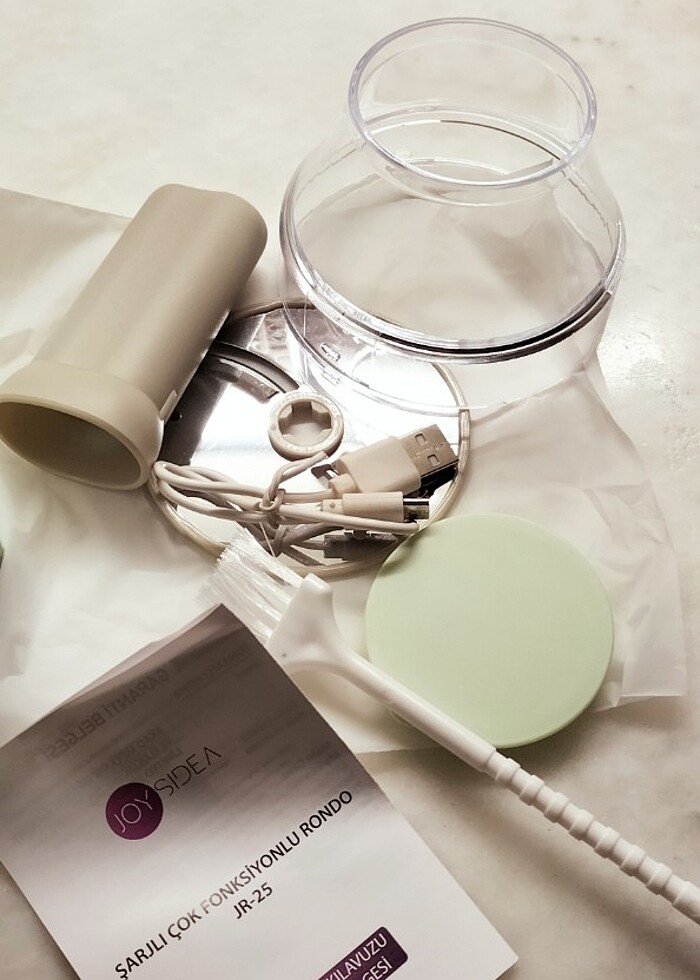 Garantili sıfır çok amaçlı şarjlı mutfak rondosu - Görsel 2