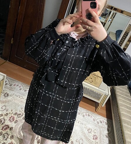 xl Beden siyah Renk Tesettür tunik