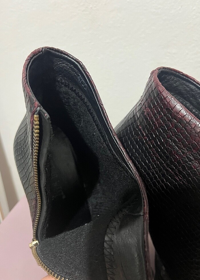 Hakiki Deri Topuklu ayakkabı - Görsel 4