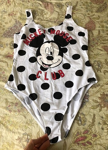 Bershka Bershka Beyaz Body suit Teddy mayokini