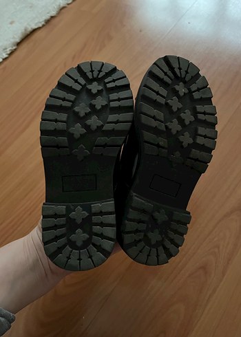 Siyah Erkek Çocuk Goth Özel Ayakkabı - Görsel 5