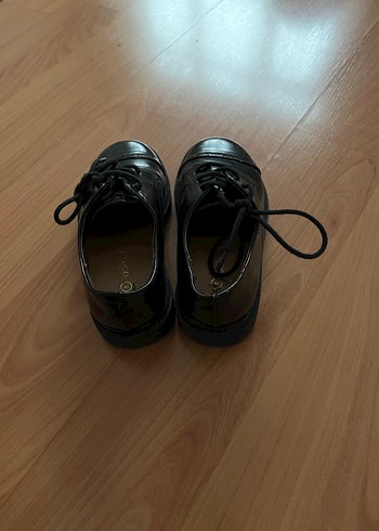 Siyah Erkek Çocuk Goth Özel Ayakkabı - Görsel 2