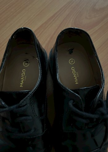 Siyah Erkek Çocuk Goth Özel Ayakkabı - Görsel 4