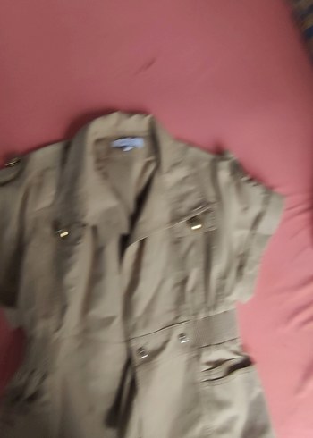 İpekyol orijinal Kemer Detaylı Kısa Bej Kadın Ceket - Görsel 4