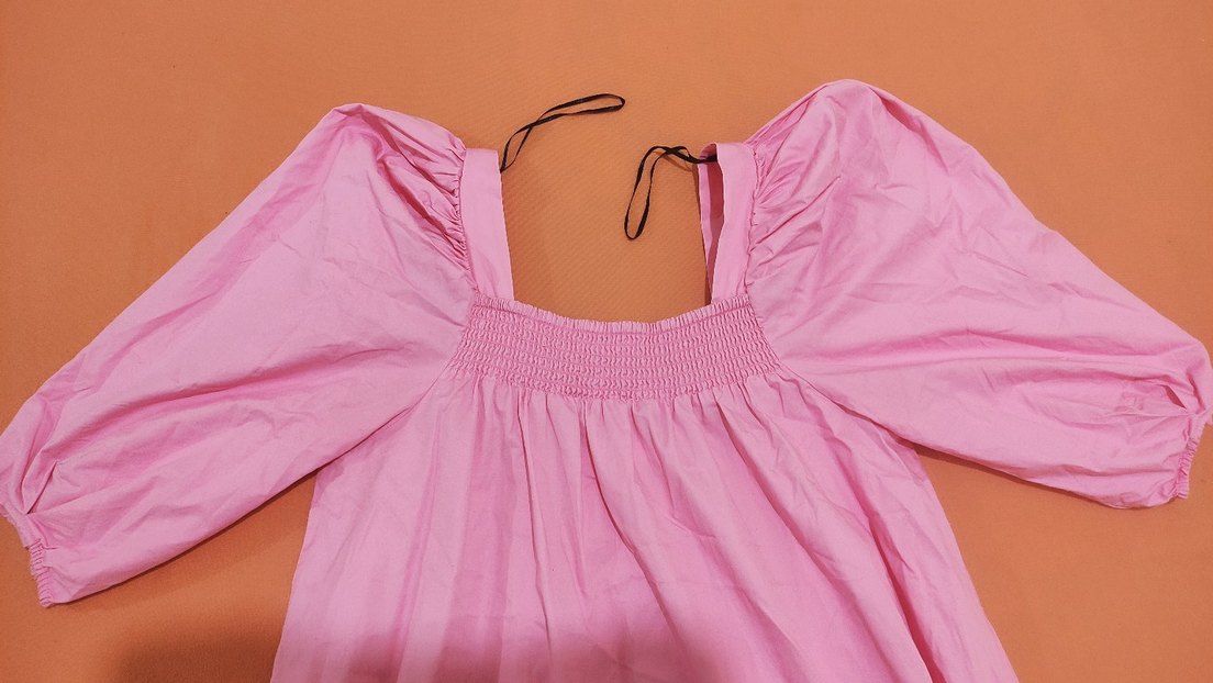 Pembe Bohem Midi Elbise - Görsel 3