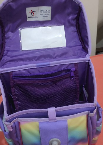 belmil rainbow ombre ortapedik mıknatıslı okul çantası - Görsel 5