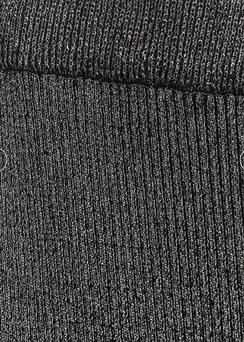 zara gümüş parıltılı simli triko etek bluz takım - Görsel 3