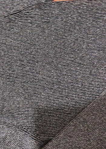 zara gümüş parıltılı simli triko etek bluz takım - Görsel 8