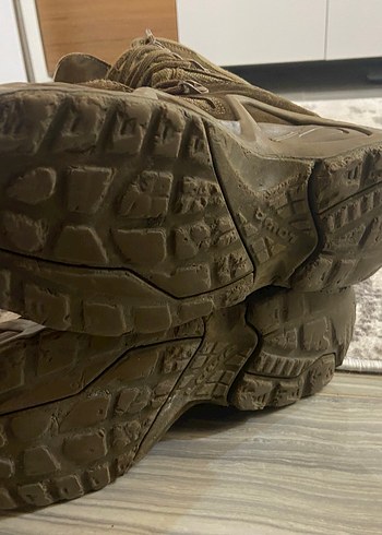 Kahverengi Süet Kamuflaj Bağcıklı Erkek Bot - Görsel 4