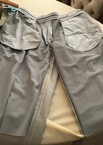 l/xl Beden gri Renk Gri Regular Fit Pilili Erkek Pantolon westbury marka