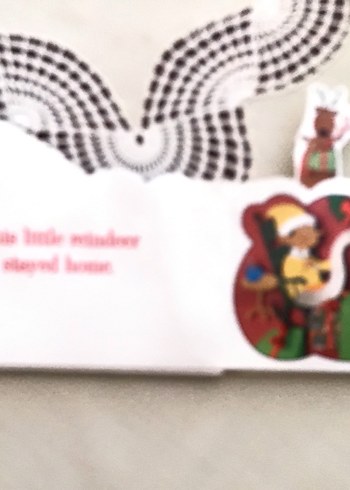  This Little Reindeer Çocuk Kitabı Noel kitabı hareketli