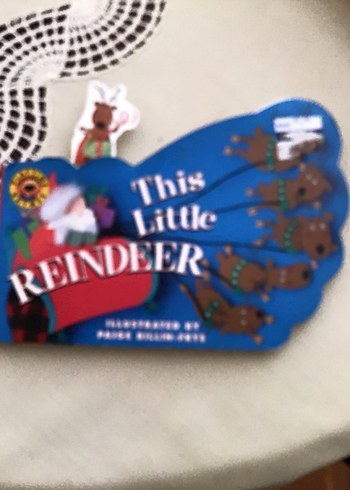 This Little Reindeer Çocuk Kitabı Noel kitabı hareketli