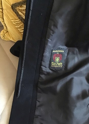 Düğmeli Siyah  Midi Palto  yurtdışıdan alındı - Görsel 6