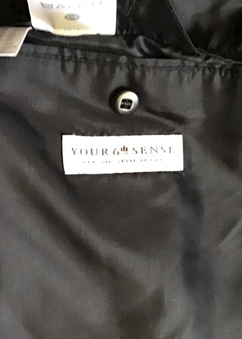 Düğmeli Siyah  Midi Palto  yurtdışıdan alındı - Görsel 11