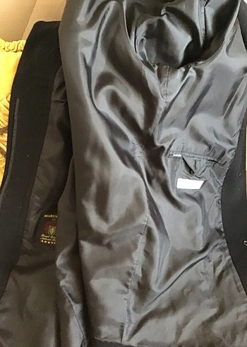 Düğmeli Siyah  Midi Palto  yurtdışıdan alındı - Görsel 9