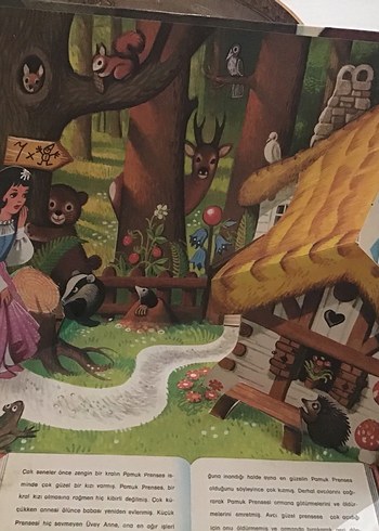 Pamuk Prenses  masal kitabı - Görsel 8