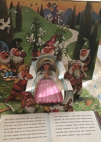 Pamuk Prenses  masal kitabı - Görsel 2