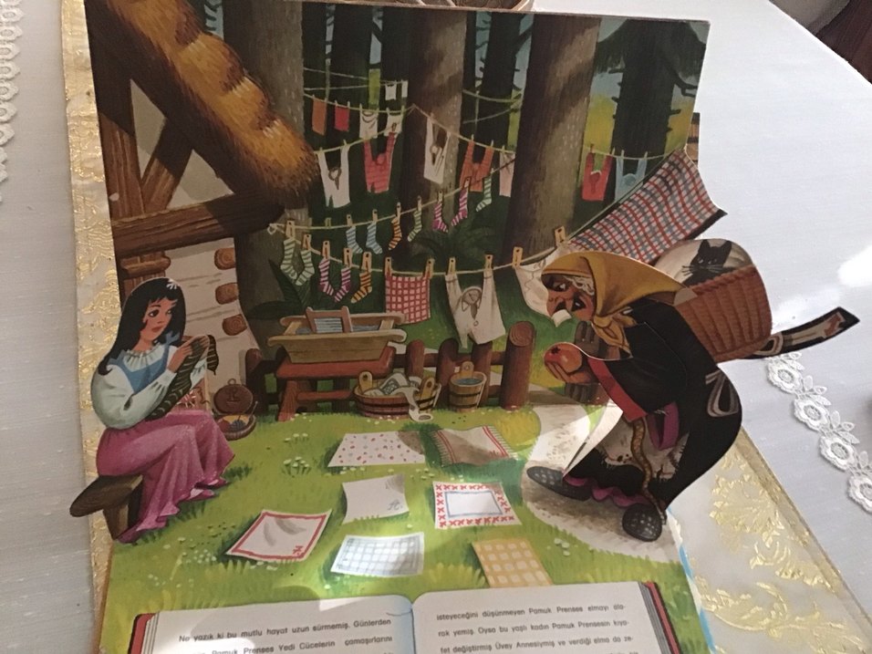 Pamuk Prenses  masal kitabı - Görsel 3