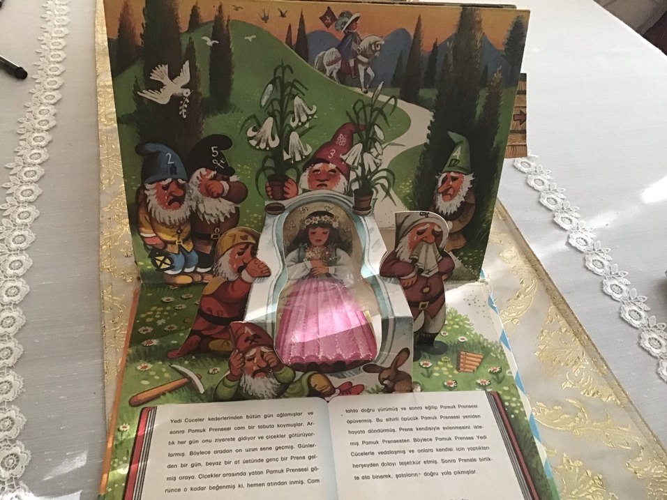 Pamuk Prenses  masal kitabı - Görsel 2