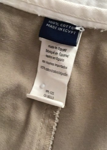 Chaps True American Bej Erkek Pantolon 38x30 100 koton - Görsel 3