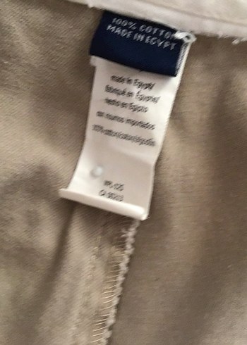 Chaps True American Bej Erkek Pantolon 38x30 100 koton - Görsel 6