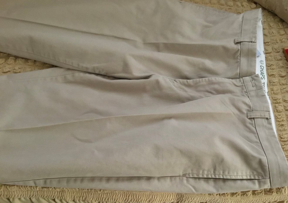 Chaps True American Bej Erkek Pantolon 38x30 100 koton - Görsel 4