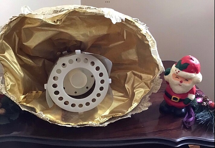 Beden Renk Noel ışıklı melek Amerika?dan geldi kanadı ile 40 cm