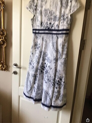 Diğer Yazlık elbise 0 pamuklu kumaşı var boy114 cm göğüs 48 cm bel 40 