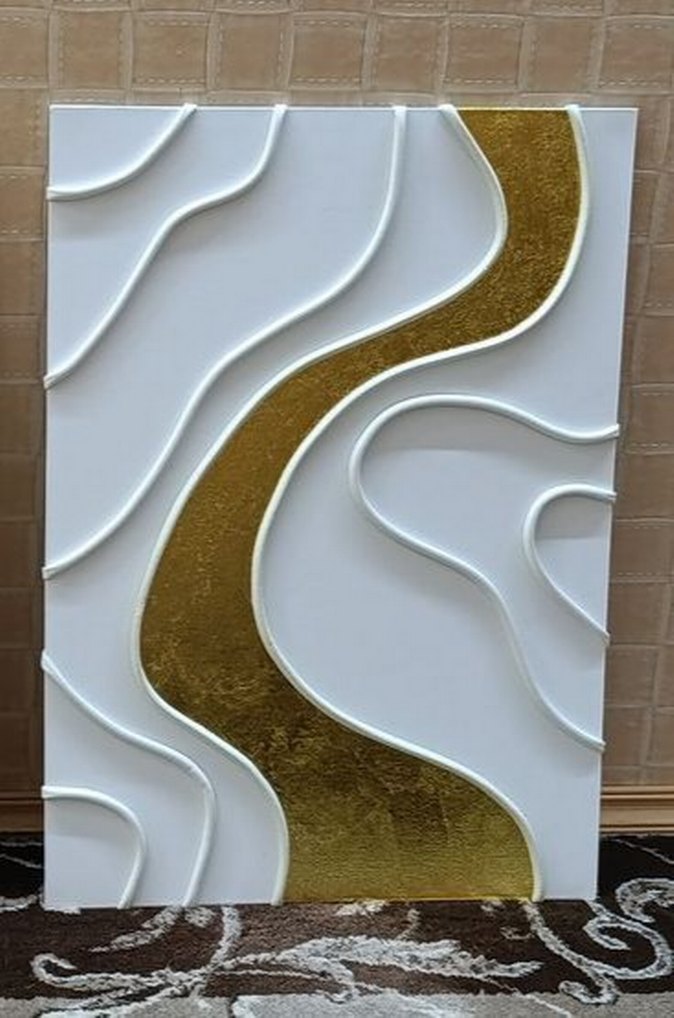 Altın Parlak tablo - Görsel 2