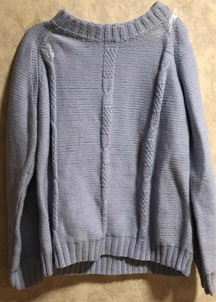 Bebek Mavisi Kazak - Görsel 2