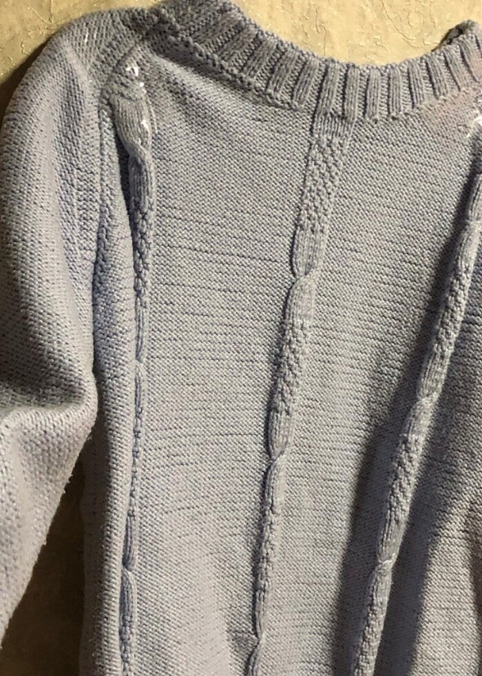 Bebek Mavisi Kazak - Görsel 3