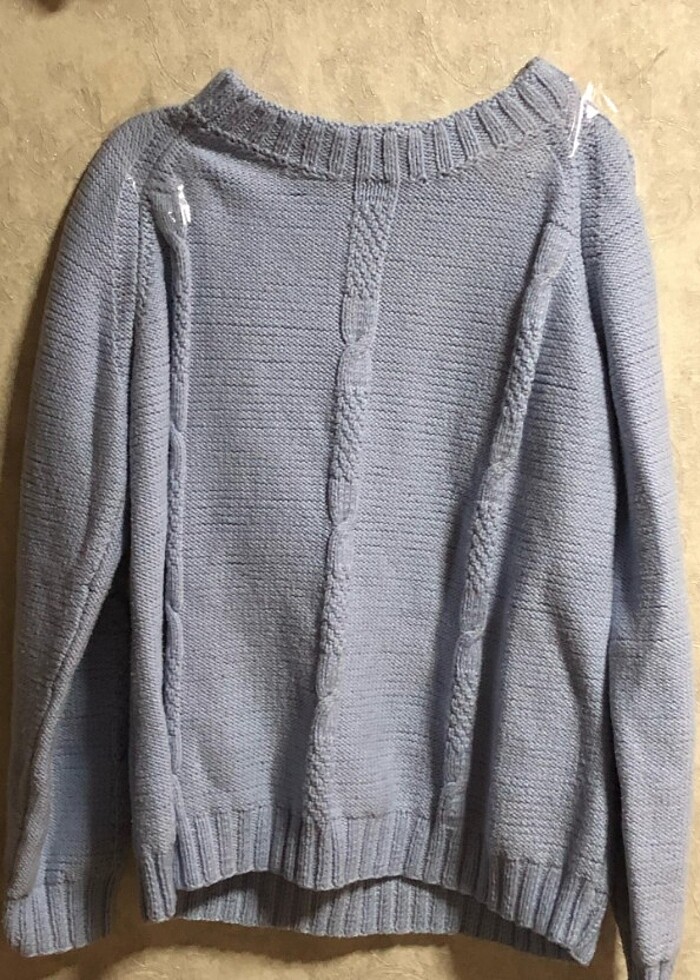 Bebek Mavisi Kazak - Görsel 4