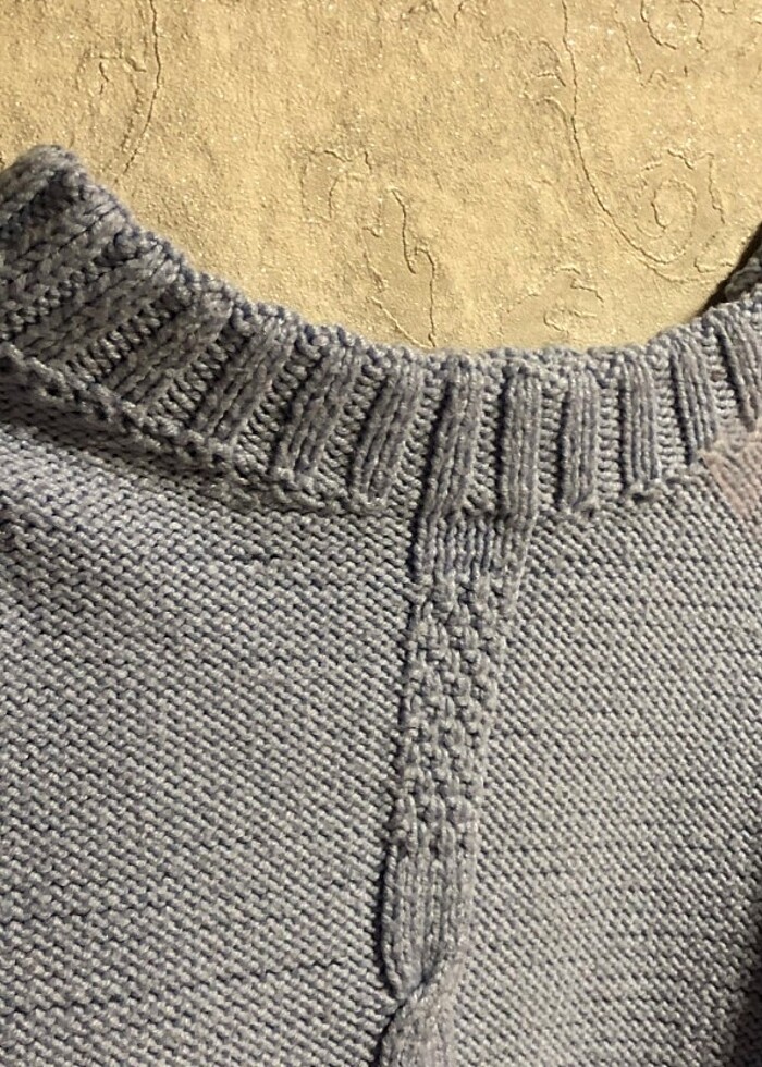 Bebek Mavisi Kazak - Görsel 5