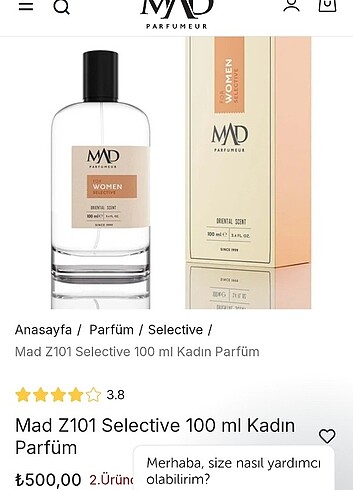 Beden mad parfum