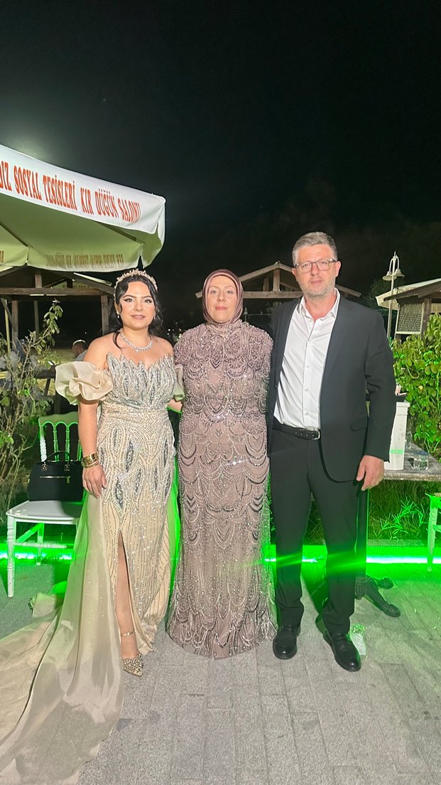 Drapeli Straplez Uzun Gold Abiye Elbise - Görsel 2