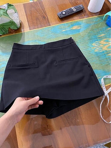 Zara model etekli şort