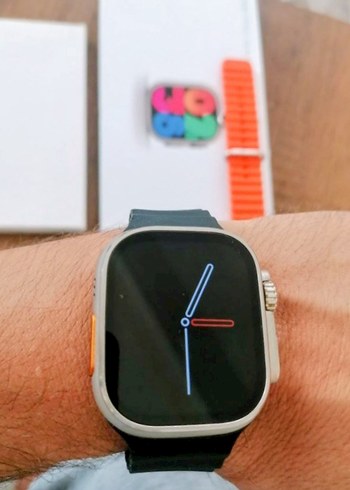 tertemiz çift Kordonlu AMOLED Akıllı Saat - Görsel 5