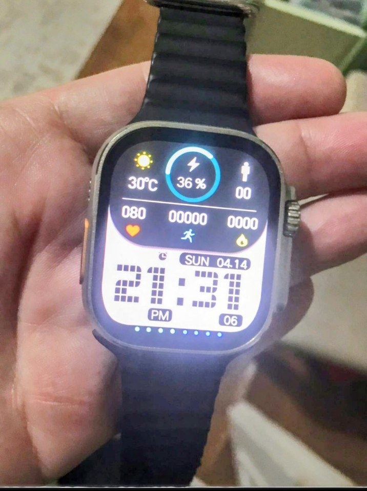 tertemiz çift Kordonlu AMOLED Akıllı Saat - Görsel 3