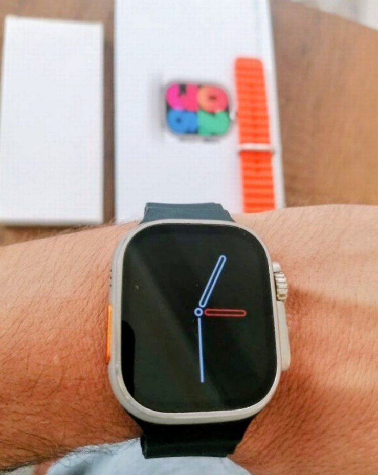 tertemiz çift Kordonlu AMOLED Akıllı Saat - Görsel 5