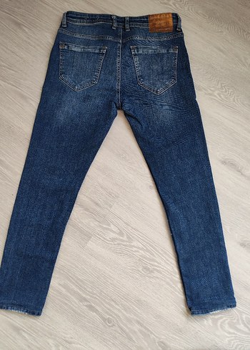 Erkek Lacivert Denim Regular Fit Defacto Jean tertemiz kaliteli. - Görsel 2