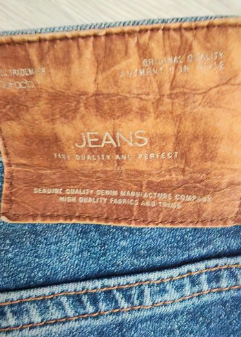 Erkek Lacivert Denim Regular Fit Defacto Jean tertemiz kaliteli. - Görsel 4