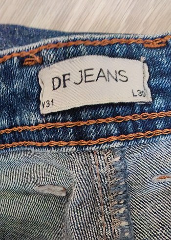 Erkek Lacivert Denim Regular Fit Defacto Jean tertemiz kaliteli. - Görsel 3