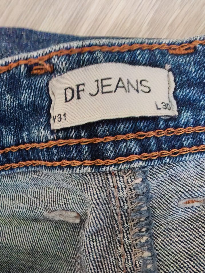 Erkek Lacivert Denim Regular Fit Defacto Jean tertemiz kaliteli. - Görsel 3