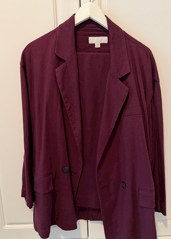 Zara Murdum Oversize Blazer Ceket Ve Pantolon
