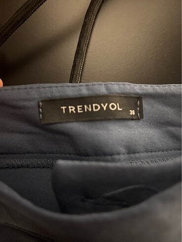 36 Beden mavi Renk Pantolon