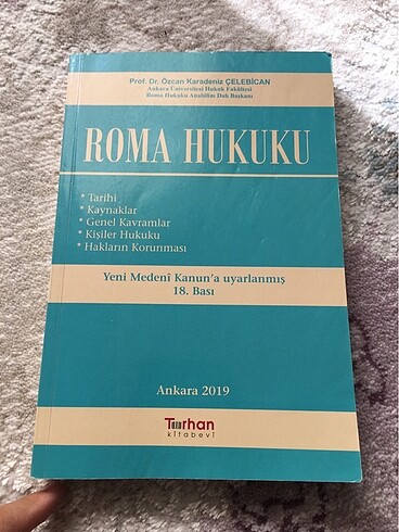 Roma hukuku Özcan Karadeniz Çelebican